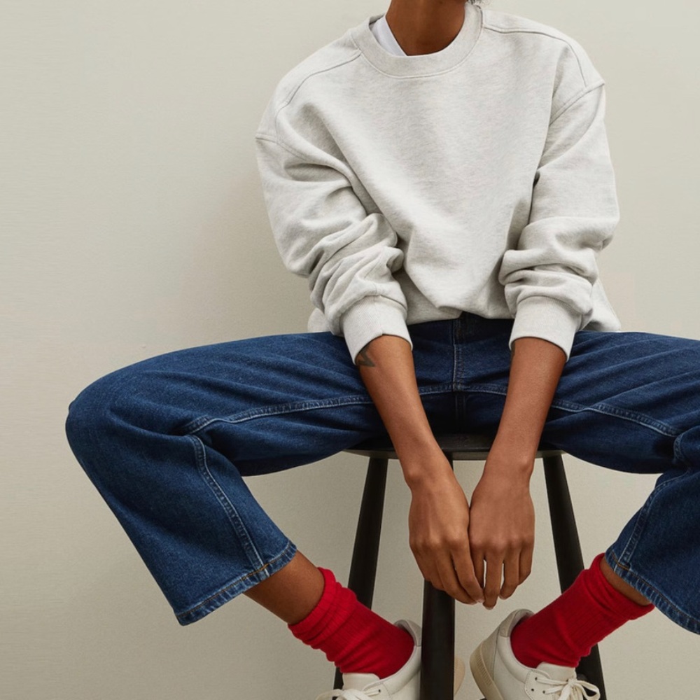 Everlane The Track Oversized Sweatshirt